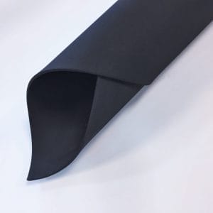 2mm High-Density closed-cell EVA Foam with a hardness of 70-75° Durometer Shore C. Eva Foam is a type of foam made from Ethylene Vinyl Acetate and blended copolymers, which gives it an elastic quality. It is chemically cross-linked, resulting in a uniform cell structure and a semi-rigid product for various applications. Eva Foam is known for its shock-absorbing and buoyancy properties and its resistance to water, UV radiation, and cracking. Because of these properties, Eva Foam is a highly versatile material that can be used in various fields, such as footwear, sports, packing, flooring, sports equipment, and even props and costumes for cosplay. EVA foam presents itself as a highly versatile material worth exploring due to its wonderful ability to be shaped with heat, glued to other materials, and painted. It boasts a smooth texture on both sides and is conveniently available in various thicknesses and densities, opening up endless possibilities for creative expression