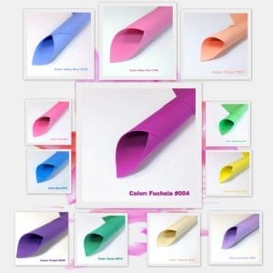 craft foams – Use this foam for your armor or your costumes in fabric. This thin and smooth, low-density foam is most useful to make edges and detailed work. EVA Sheets are fun for both kids and adults alike to use in a variety of crafting projects such as school crafts, Ornaments, Fofuchas, Goma, Cosplay, and much more!