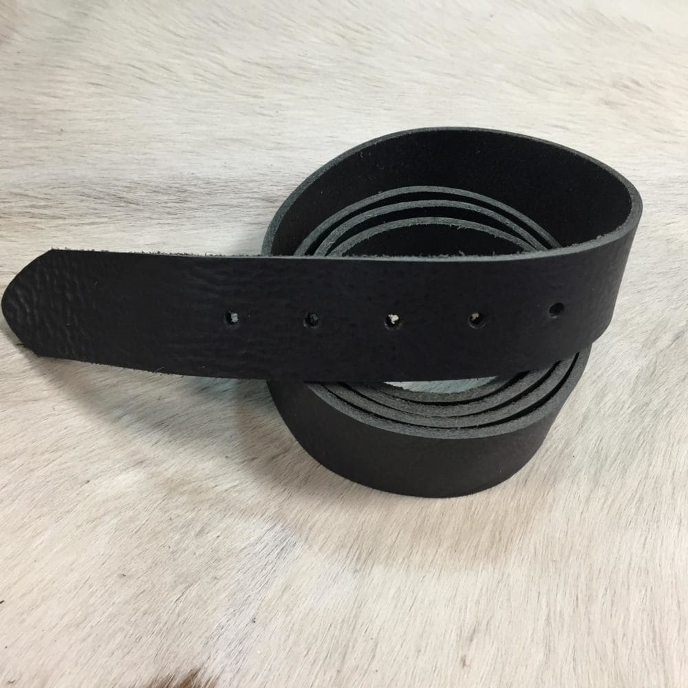 Veg Tan Belt Strap Black
