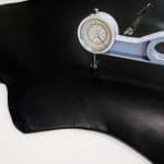 Latigo Veg Tan Leather high quality, Grade A cowhide, 100% veg tanned , no harsh chemicals, durability and strength. Perfect for making saddles, reins, straps, belt, and wide range of leatherworking projects. Available Weight: 7/8 oz. (2.8-3.2 mm), 9/10 oz. (3.6-4.0 mm) Flesh side: Pasted AVG Hide Size: 22-25 Sq. Ft. Temper: Semi-Flexible Slight Pull Up effect (No Stretch) Tanned in Mexico
