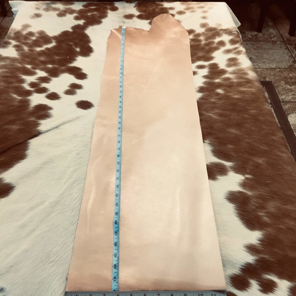 Veg Tan Tooling Leather 3-3.75 (4)