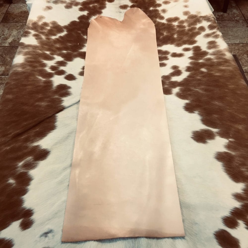 Veg Tan Tooling Leather 3-3.75 (5)