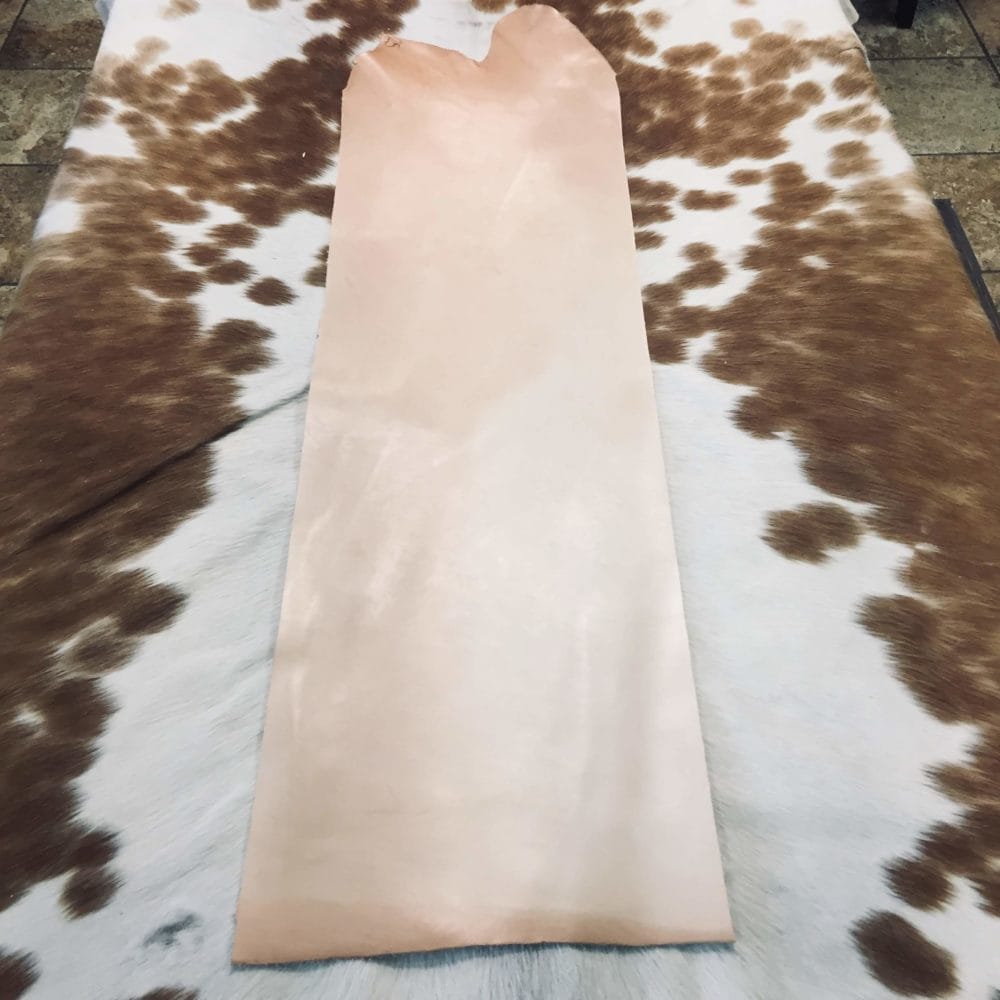 Veg Tan Tooling Leather 3-3.75 (6)