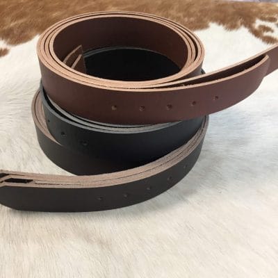 Veg Tan Monaco Belt Straps Blank 8/9 oz 40"- 60"