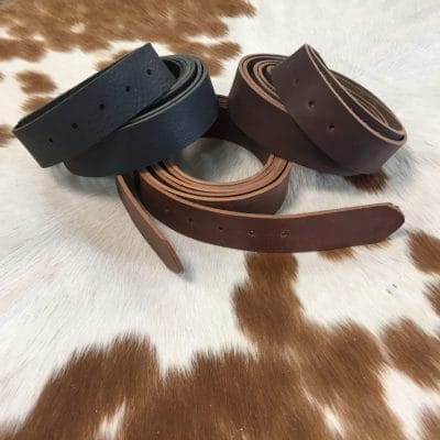 Veg Tan Niza Belt Straps Blank 8/9 oz 40"- 60"