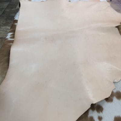 Economy 4/5 oz Veg Tan Tooling Leather Hide 10-13 sq. ft.