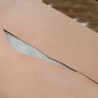 Veg Tanned Bellies Natural 3/4 Oz