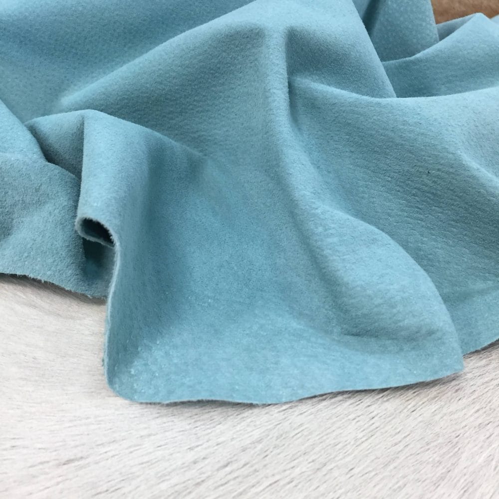 aqua haze pig suede leather avetcoinc@
