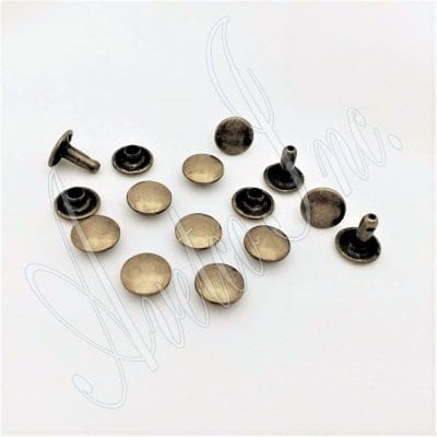 9 x 7.5mm | Double Cap Rivets - R003