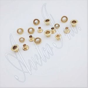 Gold Eyelet 9.8 X 5mm Avetcoinc@