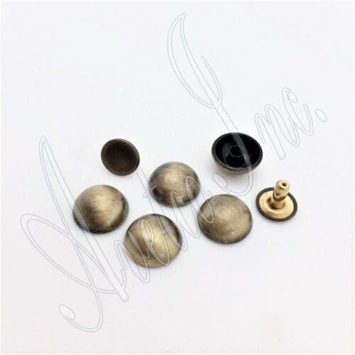 15mm Brass Dome Rivets Avetcoinc@