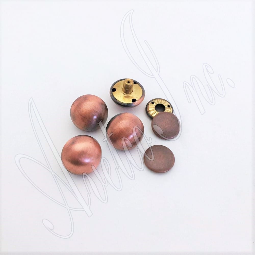 BR588 25MM A. COPPER AVETCO.LEATHER1577