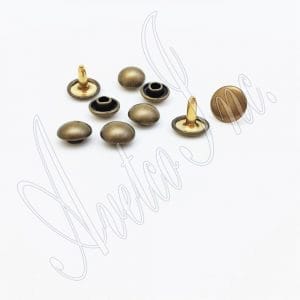 Brass Brushed Dome Rivets Avetcoin@