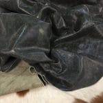 Black with olive crackle distressed buffalo leather hide – Avetco