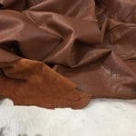 Buffalo Leather is a type of full-grain leather that has a rich and natural texture. The leather is soft to the touch and offers excellent comfort. It is also durable and has a consistent color, making it an exquisite option for upholstery, accessories, handbags, shoes, motorcycle apparel, and more. The unbuffed surface gives the material a matte appearance with a subtle shine, adding character to its otherwise subtle look. The Buffalo aniline collection is also skillfully prepared to provide excellent cutting yields.