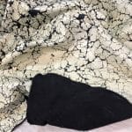 Distressed crackle buffalo leather hide in off-white – Avetco