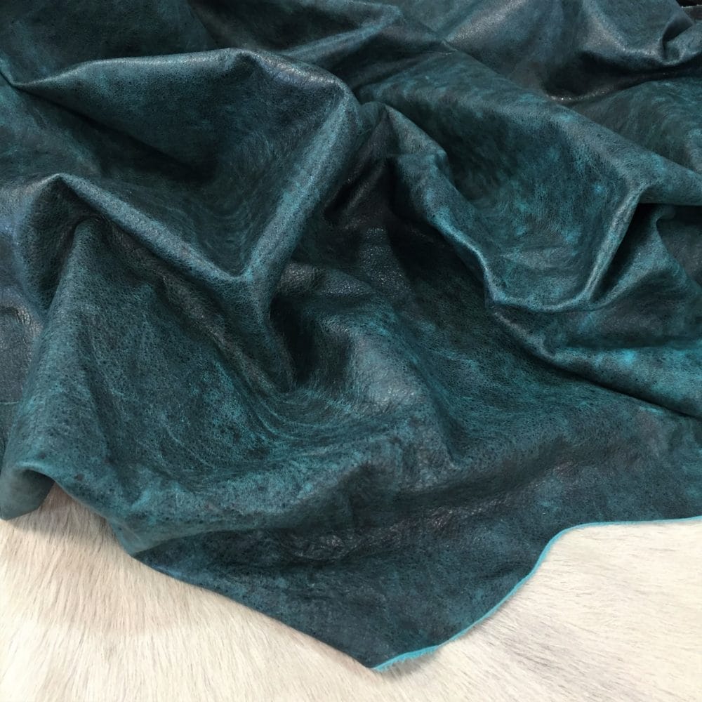Teal on Black Crackle (1)