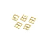 Gold-plated 12mm Center bar buckle Y3114