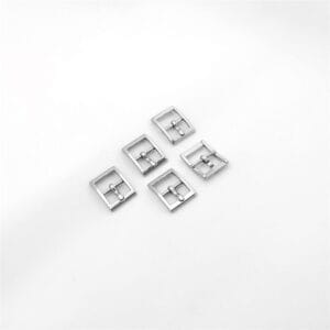 "12mm Center bar buckle Y3114 in nickel finish"