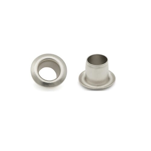 Nickel 5mm beveled eyelet