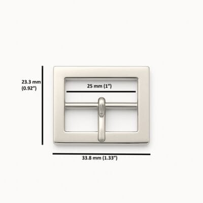 1″ | 25 mm Center Bar Buckles Y3112-50/100pk