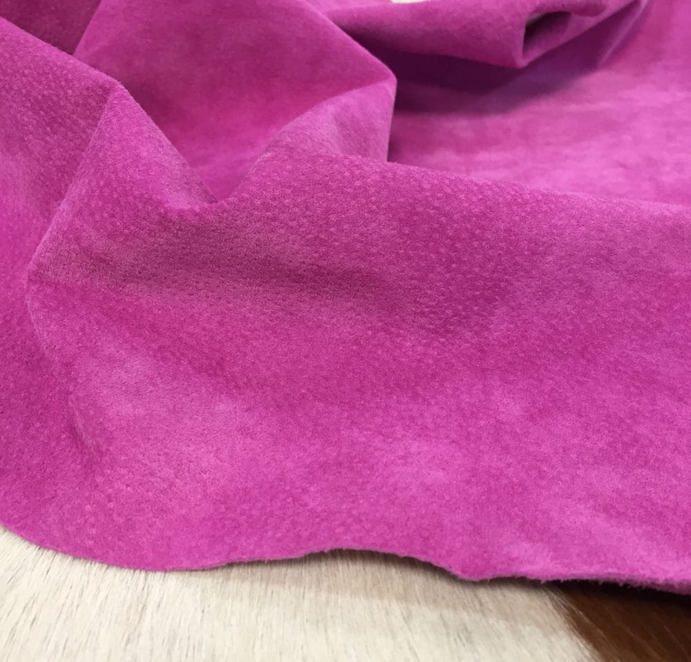 bright pink pig suede leather avetcoinc@