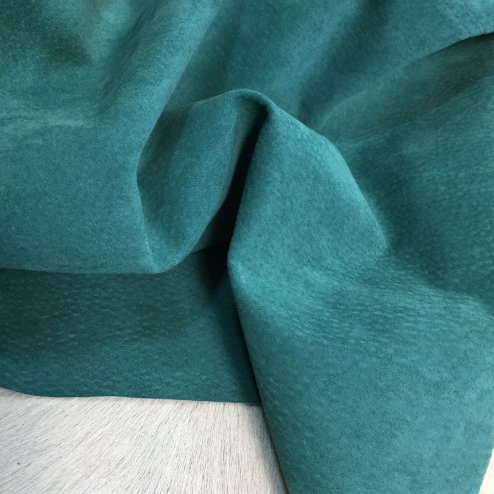 alpine green pig suede leather avetcoinc@