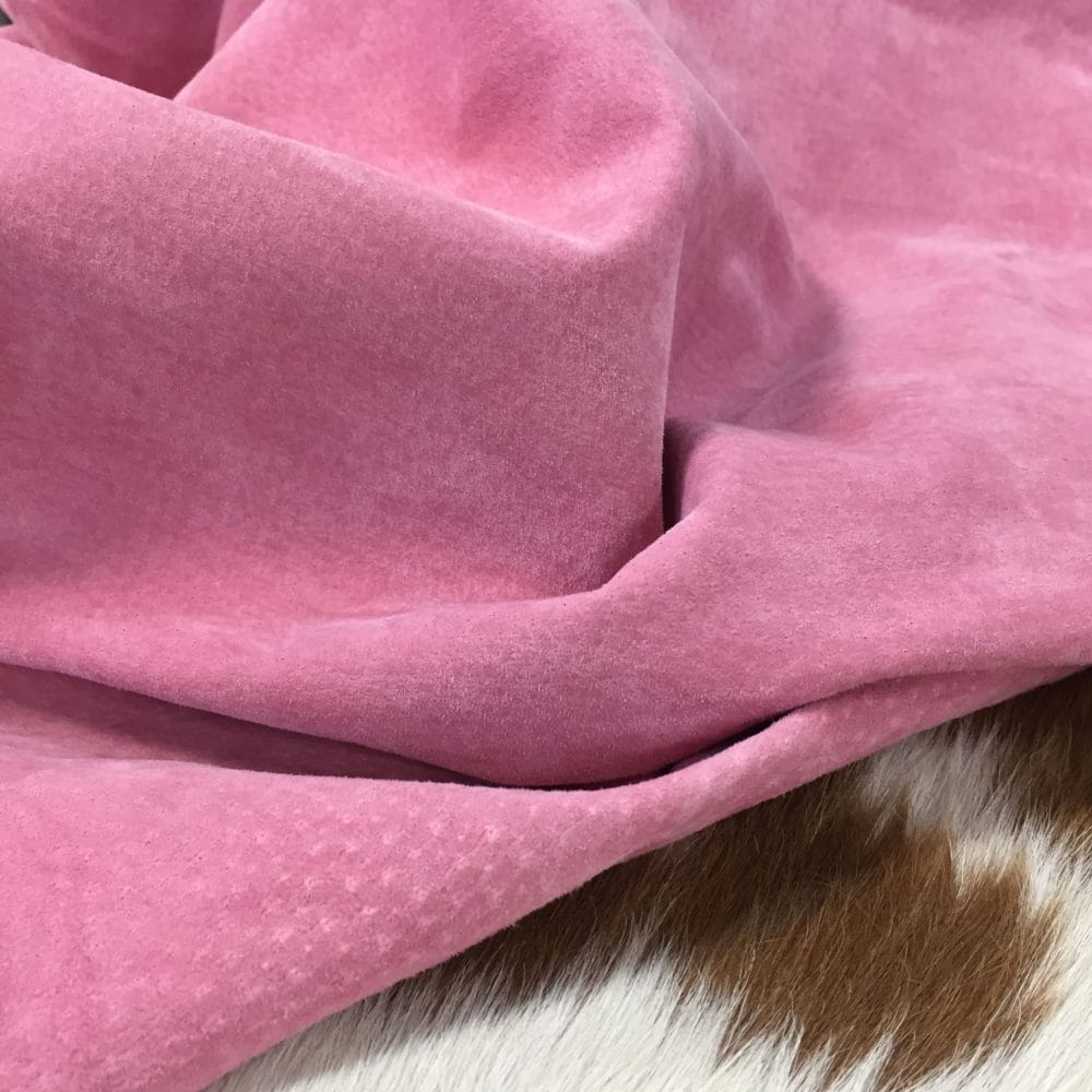 pink pig suede leather avetcoinc@
