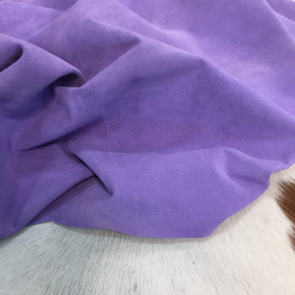 lavendar pig suede leather avetcoinc@