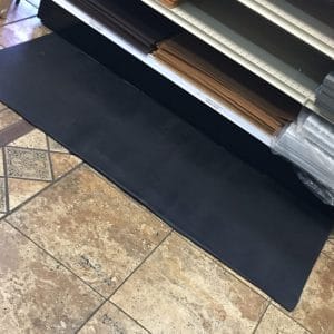 Rubber sheets are a versatile material that can be used for shoe sole repair and industrial purposes. This particular type of rubber sheet comes in a smooth pattern. It is made of high-quality rubber material, making it durable and long-lasting.