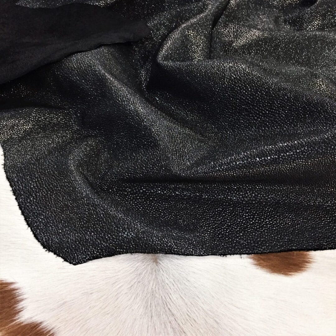 Meteor Embossed Cow Leather in Pewter – Avetco