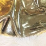 Atlan Metallic Cow Leather 3 oz – Gold Foil Finish