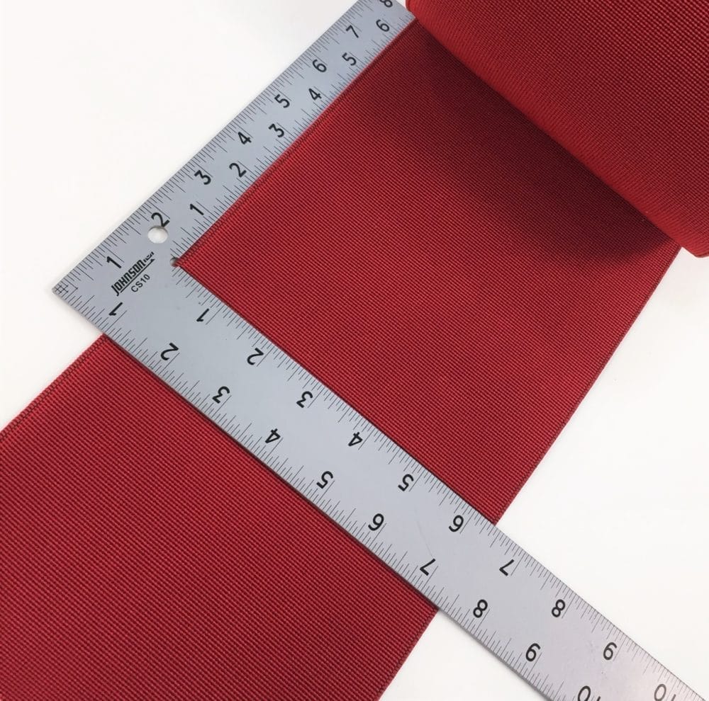 160MM red tafeta Elastic avetcoinc