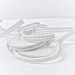 White 6mm Channel Buckle Elastic roll - shoemaking – Avetco