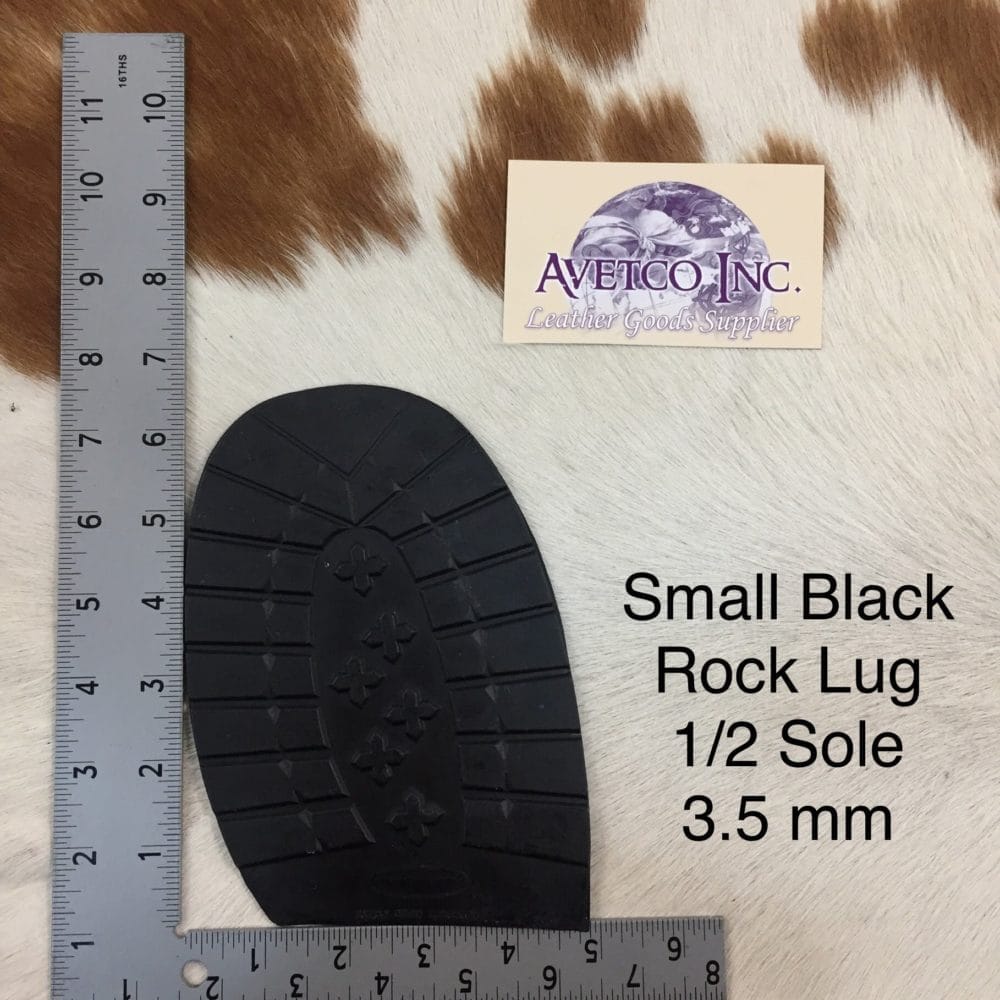 AVETCO INC-GR002-ROCK LUG HALF SOLE-BLACK (4)