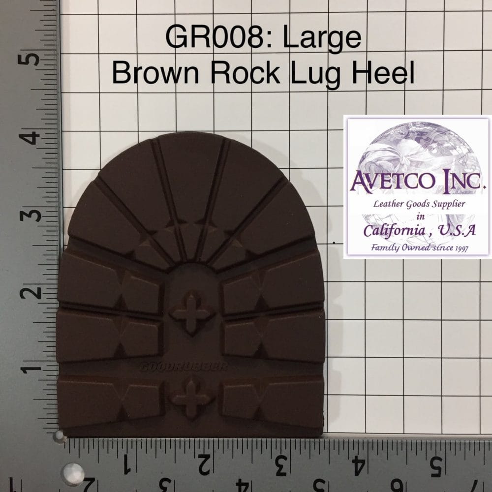 AVETCO INC-GR008-ROCK LUG HEEL-BROWN (1)