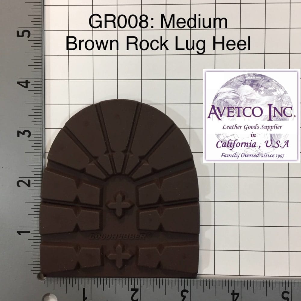 AVETCO INC-GR008-ROCK LUG HEEL-BROWN (4)