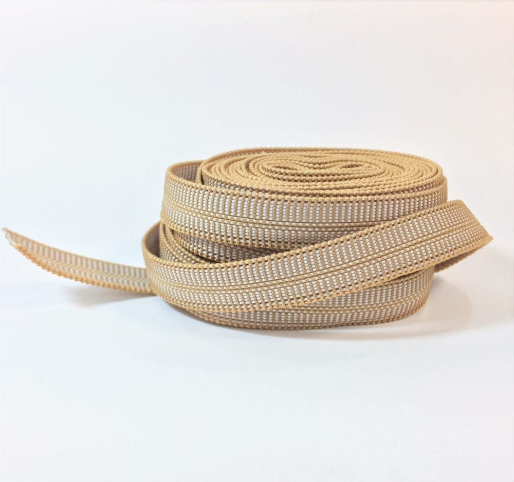 BEIGE ELASITC AVETCOINC