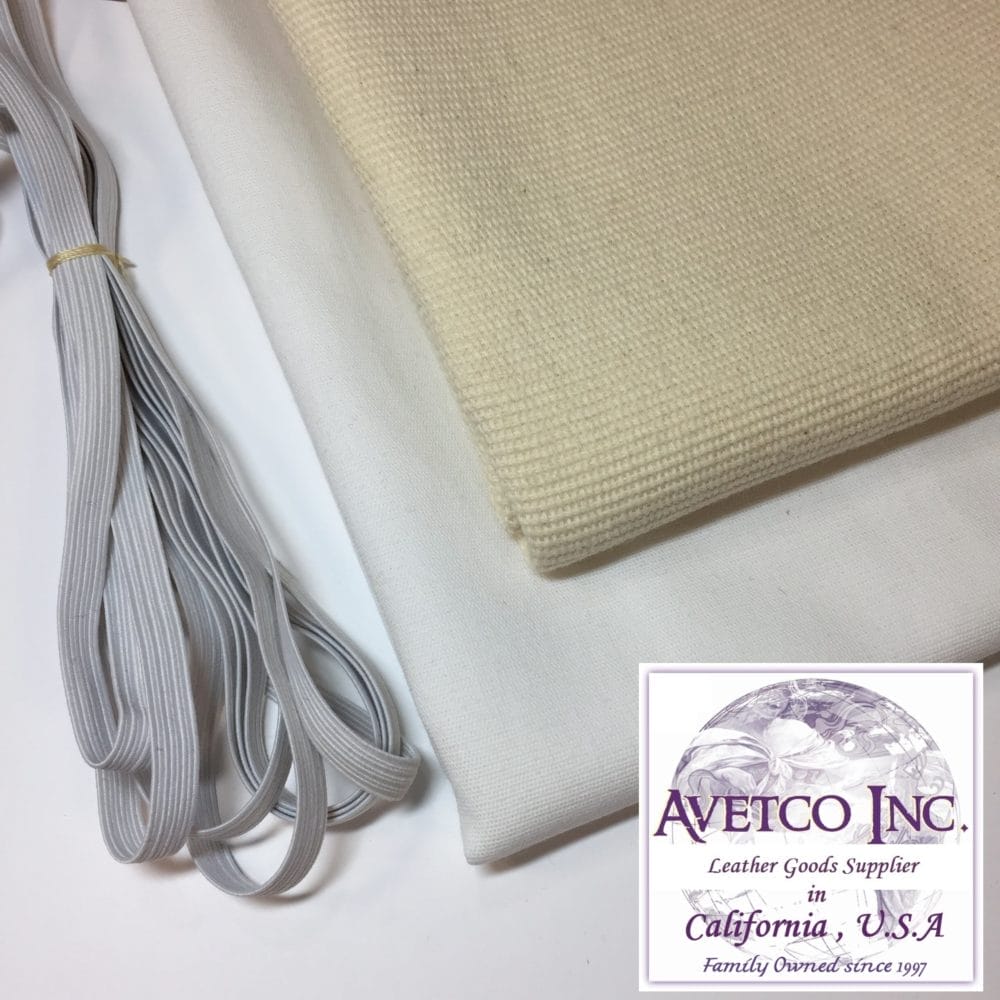 AVETCO INC COTTON FABRIC KIT-WHITE-RAW