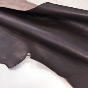The Goatskin leather comes in a smooth finish that is very eye-catching, especially with the must-have authentic colors. The texture of the skin is silky smooth. This durable leather ranges from dark neutral colors, which can be used to create many different looks.