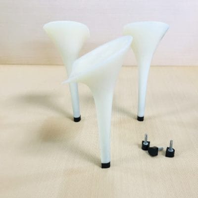 TPU #804 High Heels with Heel Tips 5"- 5 Pairs