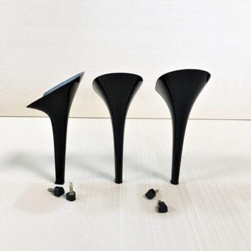 TPU #827 High Heels with Heel Tips 5"- 5 Pairs