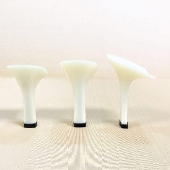 TPU #A130 High Heels with Heel Tips 3.75"- 5 Pairs