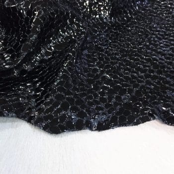 Patent Gator Embossed Grain Cow Leather