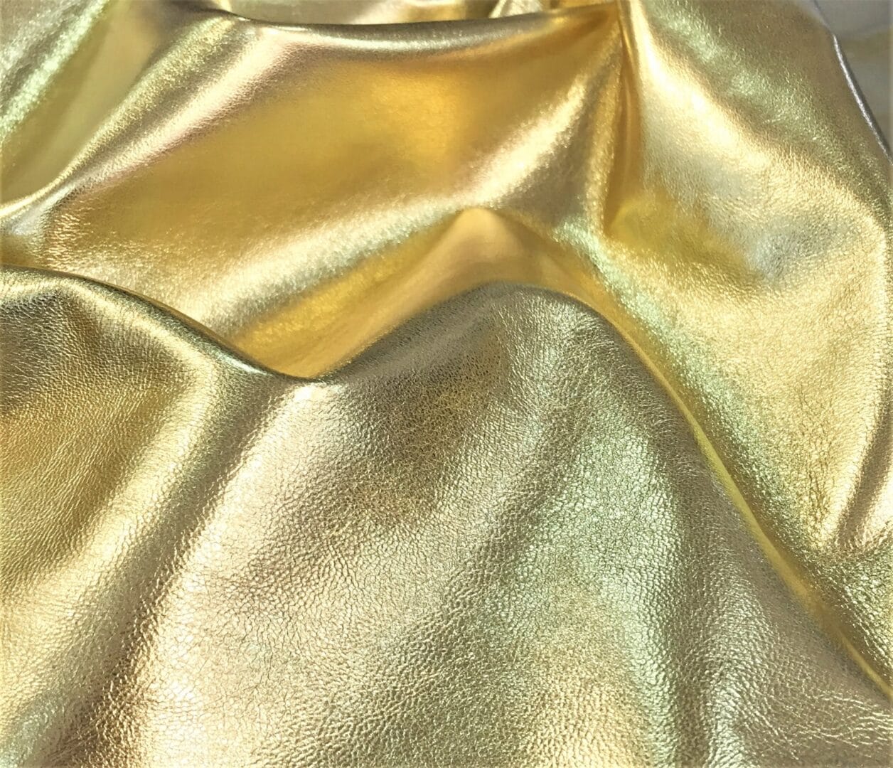 metallic gold Lambskin avetcoinc@