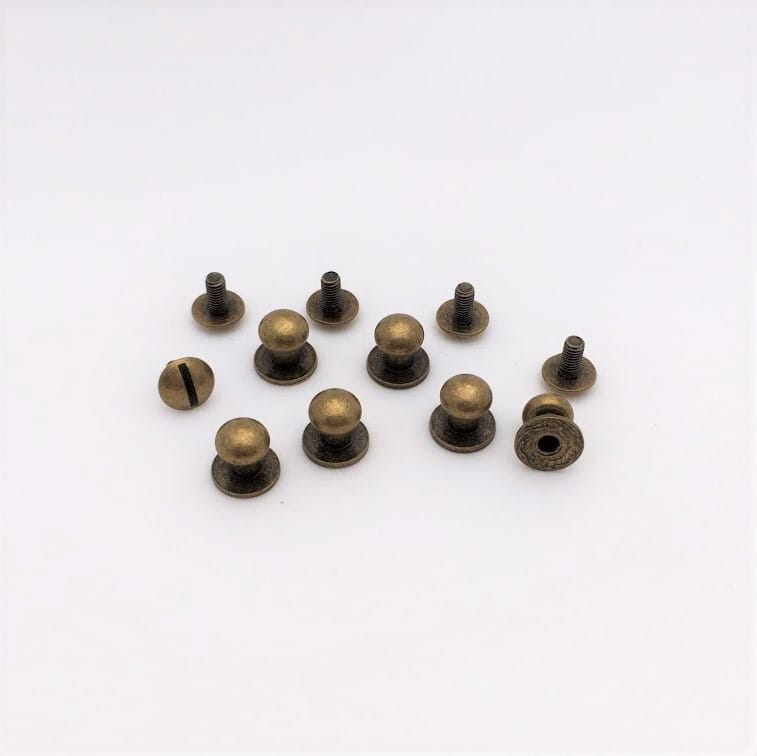 Avetco Inc-Screw Post-7×9-Antique Brass