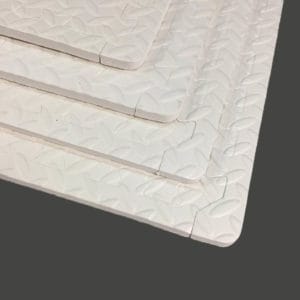 Interlocking puzzle mat tiles are made from premium-grade, high-density EVA foam rubber. These tiles are thick and textured, providing softness, safety, and durability. These colorful mats are double-sided, reversible, and interchangeable, creating a checkered pattern with the two colors of your choice. If you change your mind, the mats can easily be flipped over to the other colors creating a whole new atmosphere. They are perfect for a children’s playroom, gym fitness, dance, yoga, martial arts, sound control, and much more.