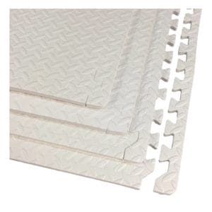 Interlocking puzzle mat tiles are made from premium-grade, high-density EVA foam rubber. These tiles are thick and textured, providing softness, safety, and durability. These colorful mats are double-sided, reversible, and interchangeable, creating a checkered pattern with the two colors of your choice. If you change your mind, the mats can easily be flipped over to the other colors creating a whole new atmosphere. They are perfect for a children’s playroom, gym fitness, dance, yoga, martial arts, sound control, and much more.
