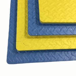Interlocking puzzle mat tiles are premium grade high-density EVA foam rubber. Perfect for children’s playroom, gym fitness, dance, yoga, martial arts, and much more.