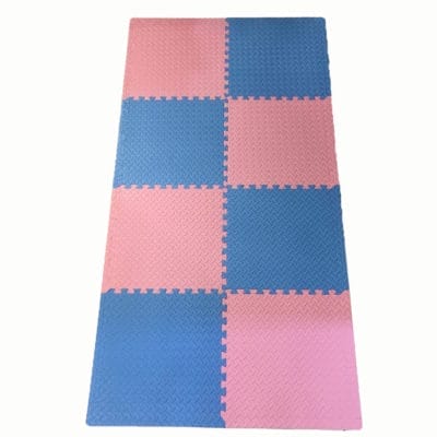 Interlocking puzzle mat tiles are premium grade high-density EVA foam rubber. Perfect for children’s playroom, gym fitness, dance, yoga, martial arts, and much more.